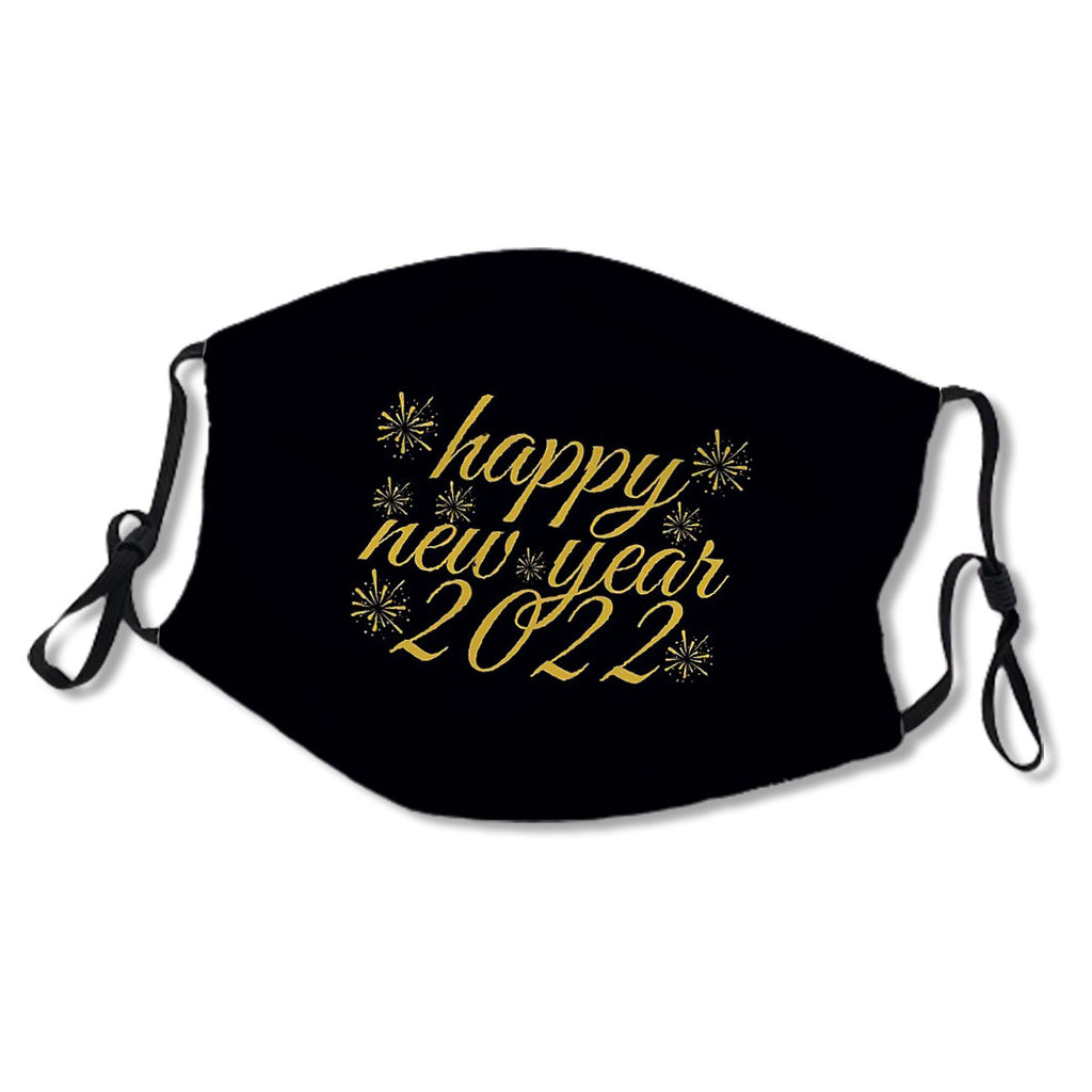 Happy New Year 2022 Mask No.Kah458