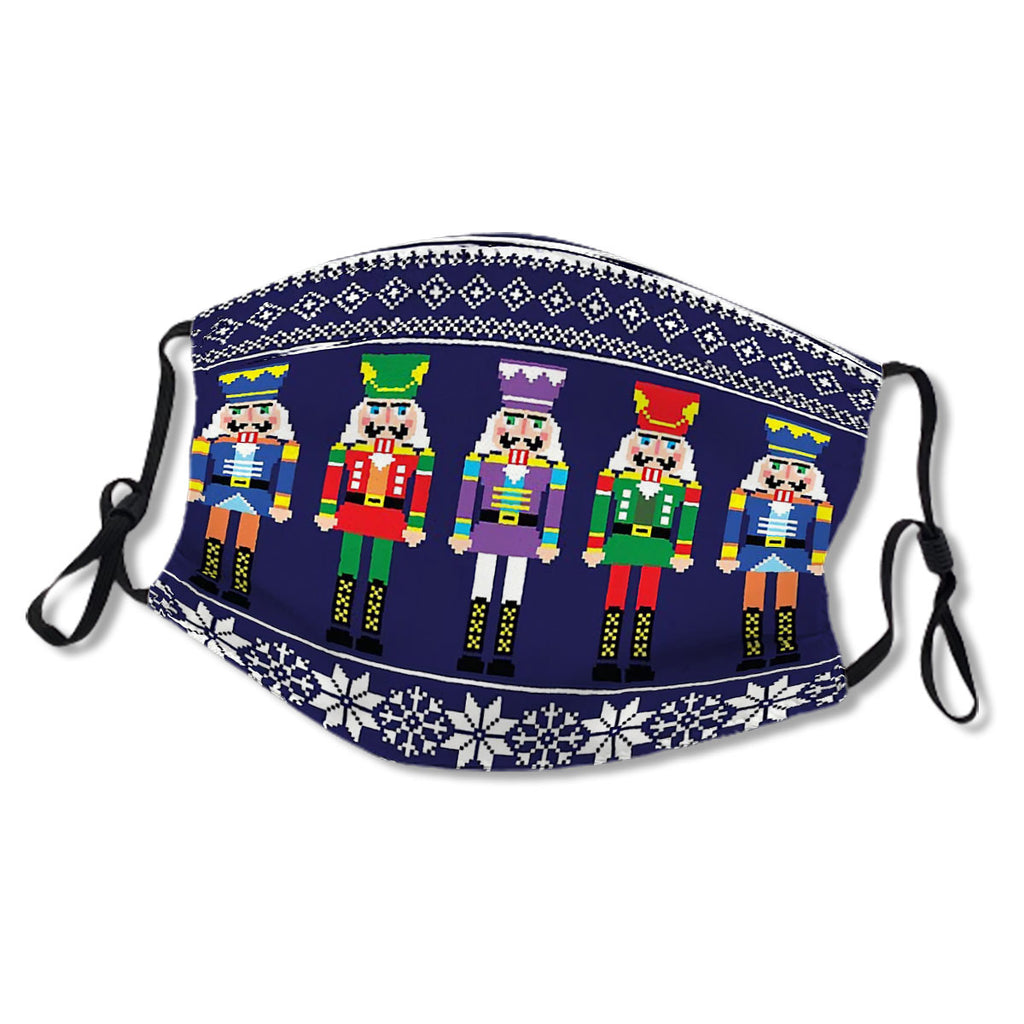 Ugly Sweater Nutcracker Christmas Pattern Gift No.KB24S4