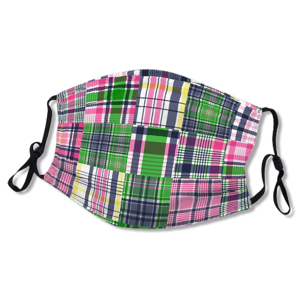 Summer Plaid Pink Madras Patchwork No.KIIYQS