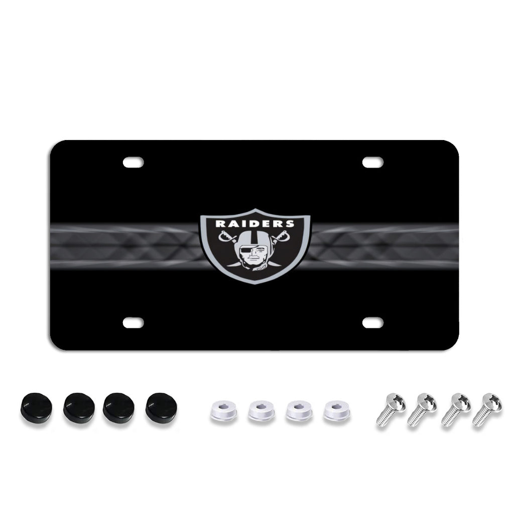 License Plate Covers, Unbreakable Tag Cover to Protect Your Car Front and Rear Plates, Fits All Standard US Plates, Screws Included No.KJNMNP