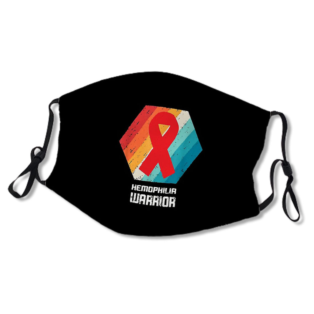 Hemophilia Awareness Warrior Support Survivor Red Ribbon Gifts No.KLPXWE