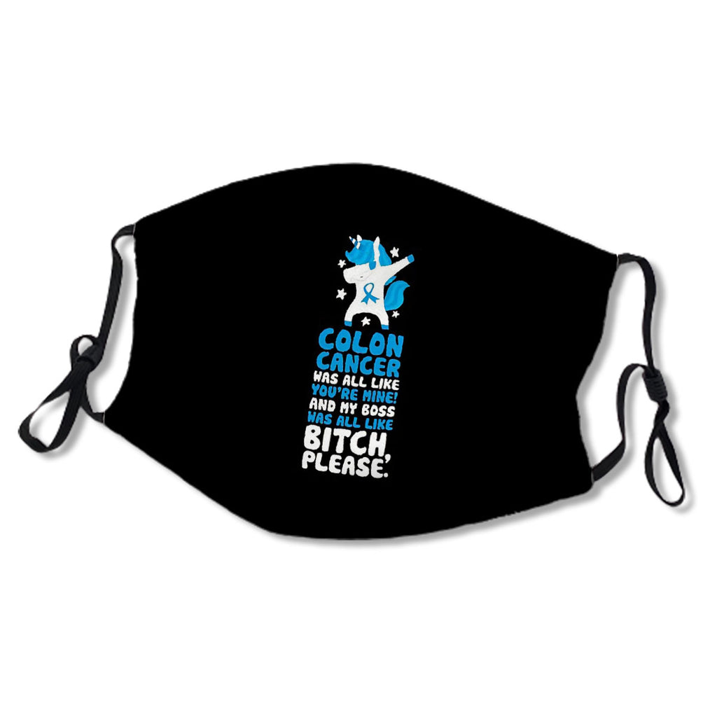 Colon Cancer My Boss | Dabbing Unicorn | Supporter No.KR4NXK