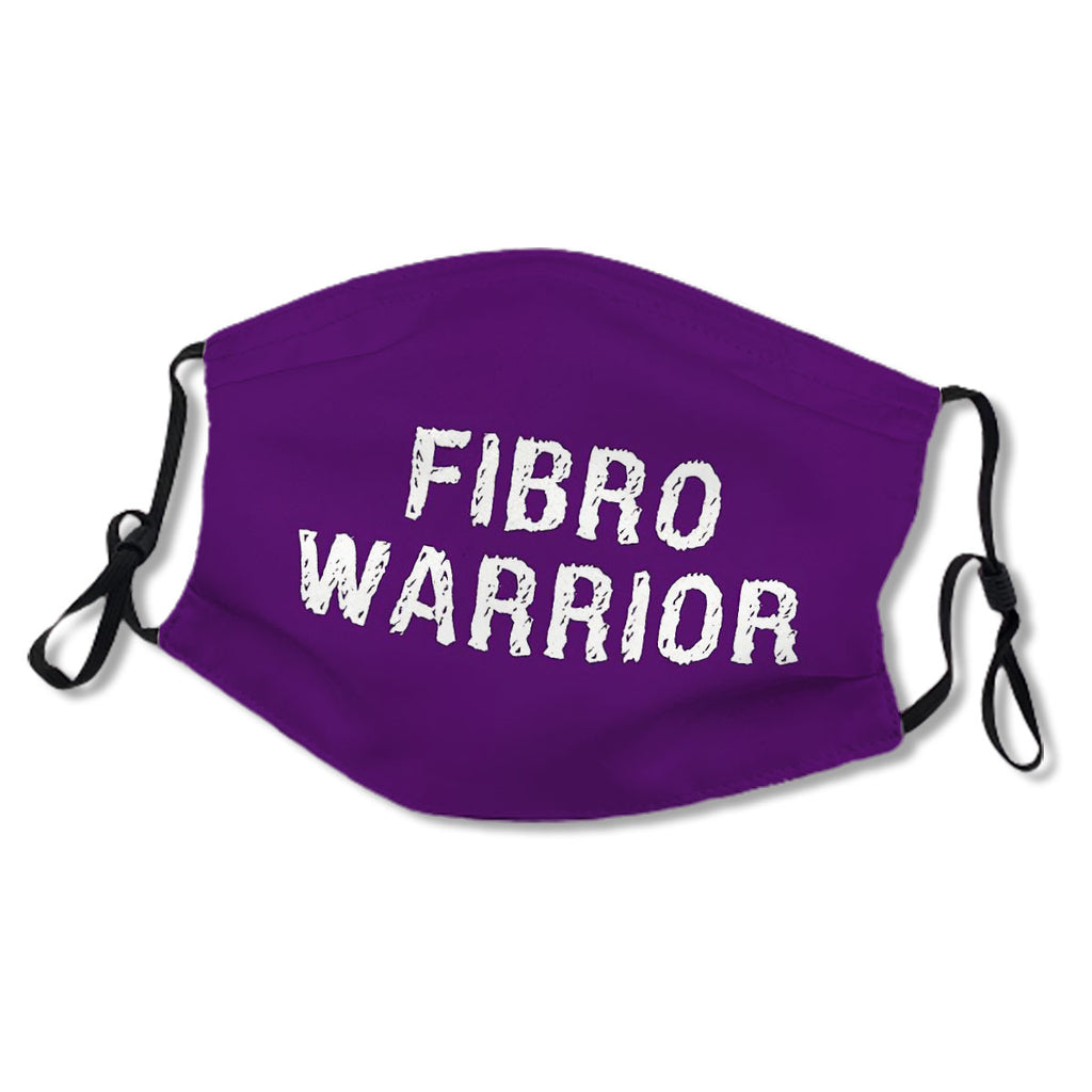 Fibro Warrior 2 - White on Purple No.L23IGN