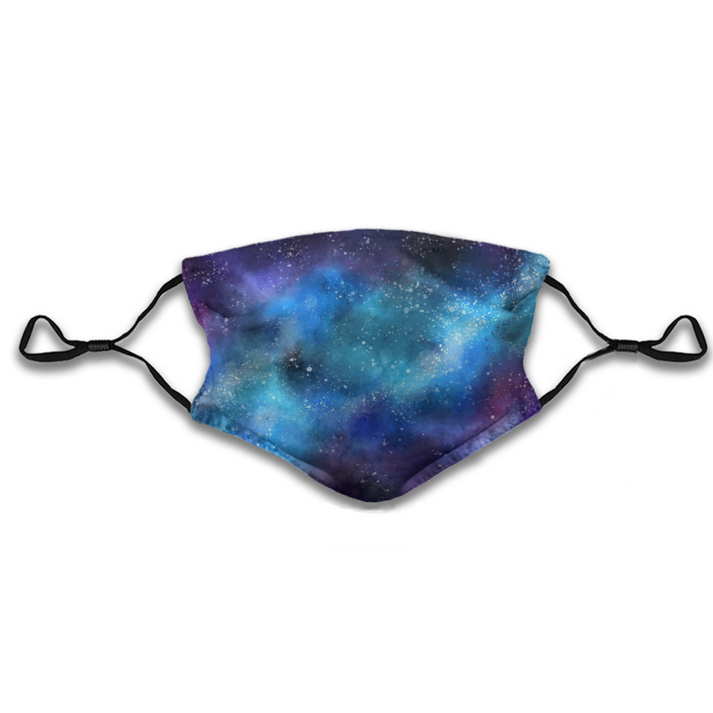 Cool Colorful Galaxy Cloth Face No.L7X8DX