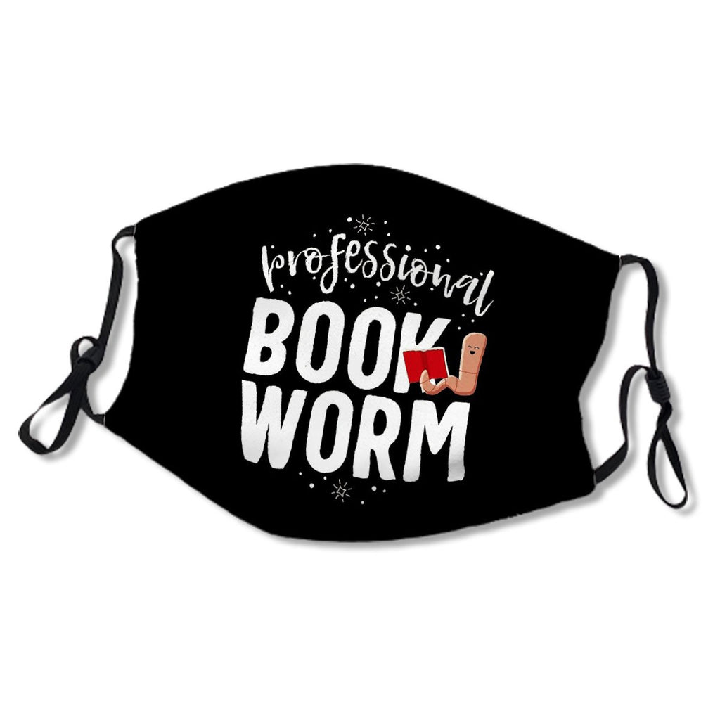 Professional Book Worm Librarian Gift Library Teacher Read Kids/Adult Mask No.L988CX