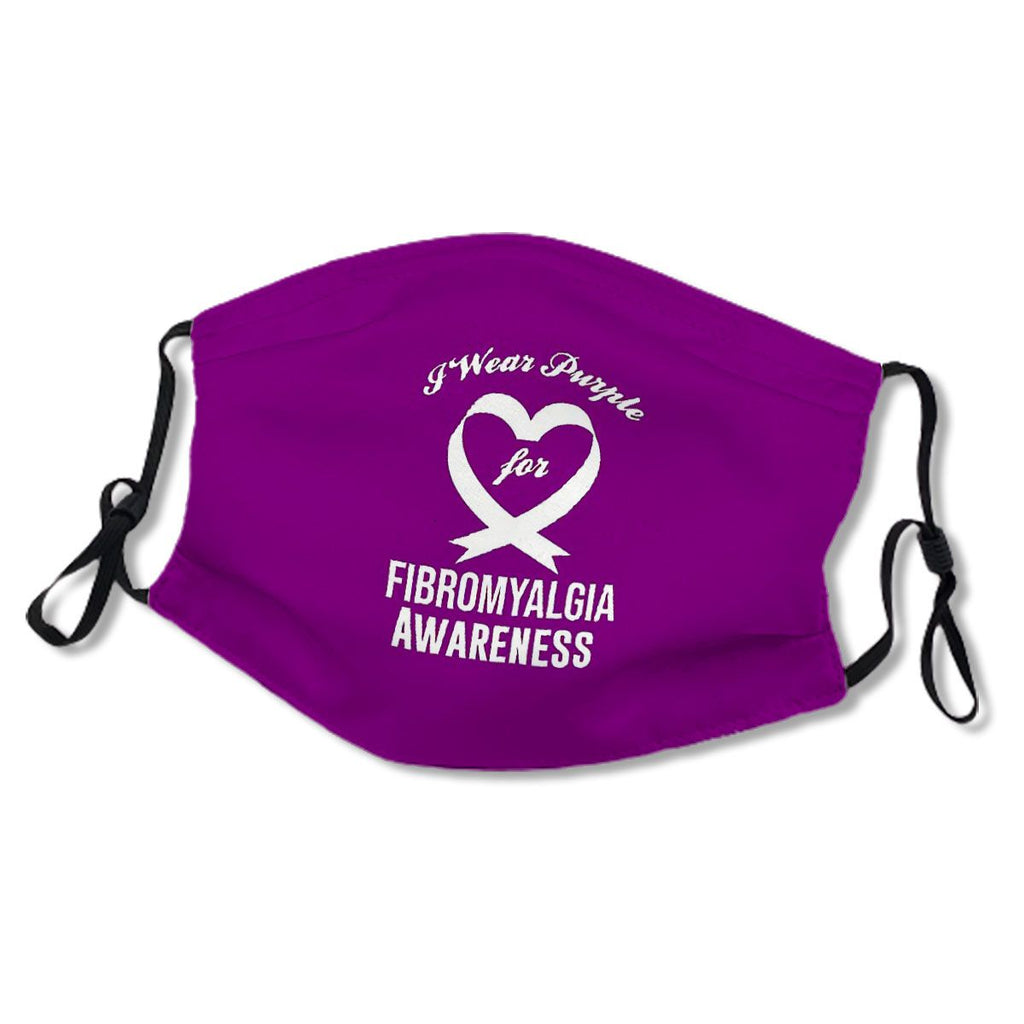 I Wear purple For Fibromyalgia Awareness No.LFONBZ