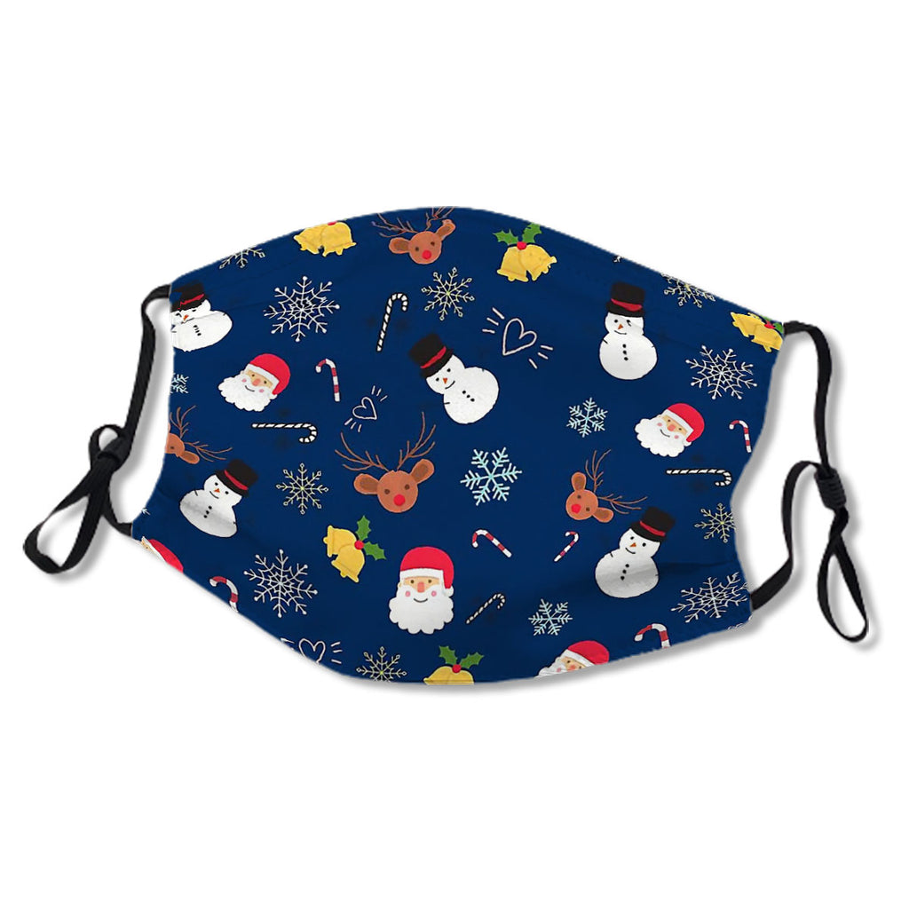 Cute Christmas Pattern | Santa, Jingle Bells, Snowman No.LOFIQ9