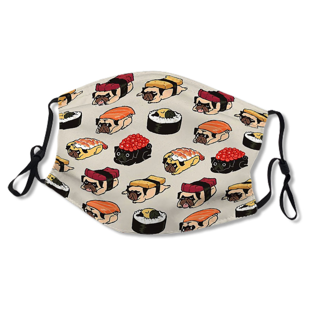 Sushi Pug Mask No.LQJSVC