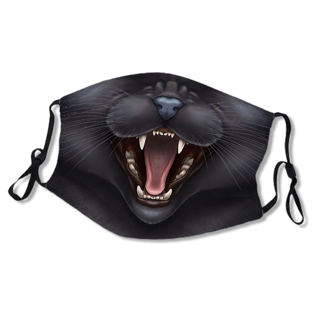 Dust Resistance 5-Layer Filter Halloween Black Cat NO LR7B4Z