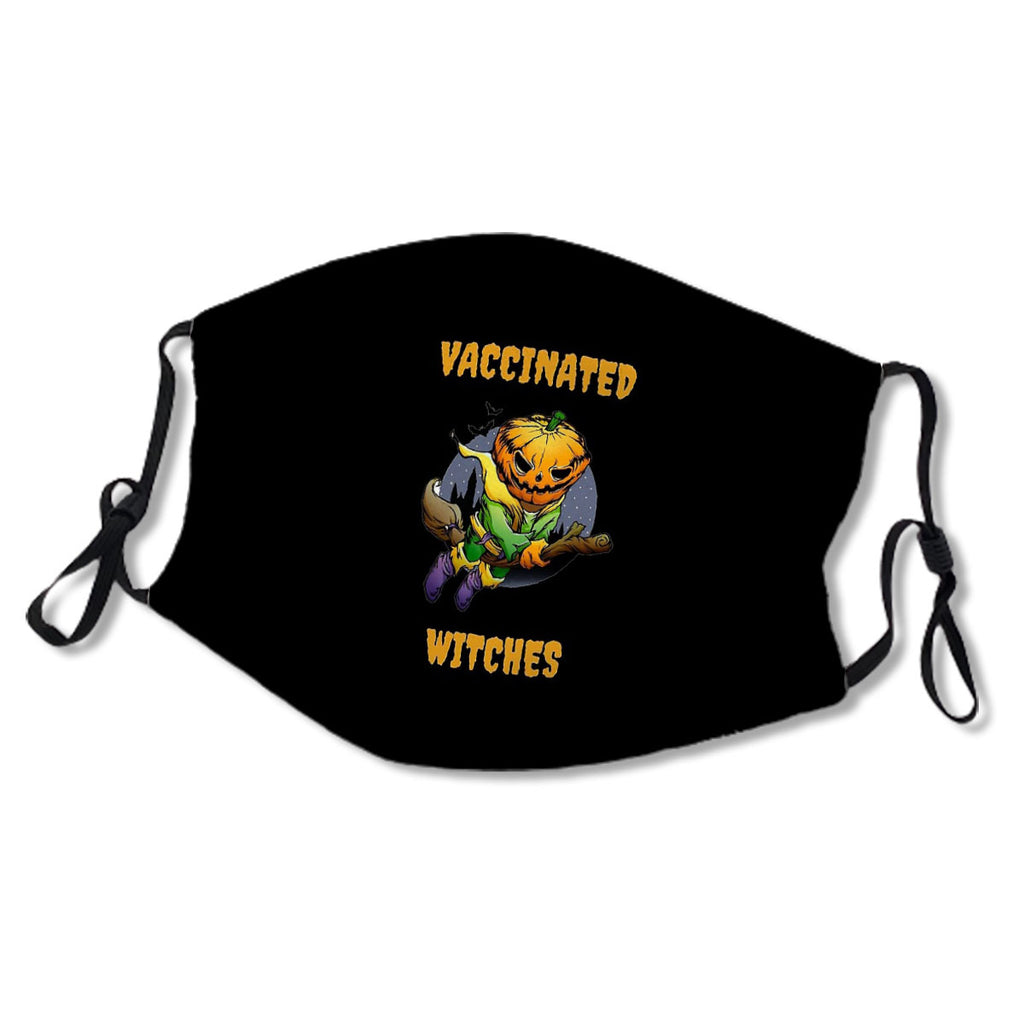 Vaccinated Witches | Halloween Style Mask No.Luk5V2