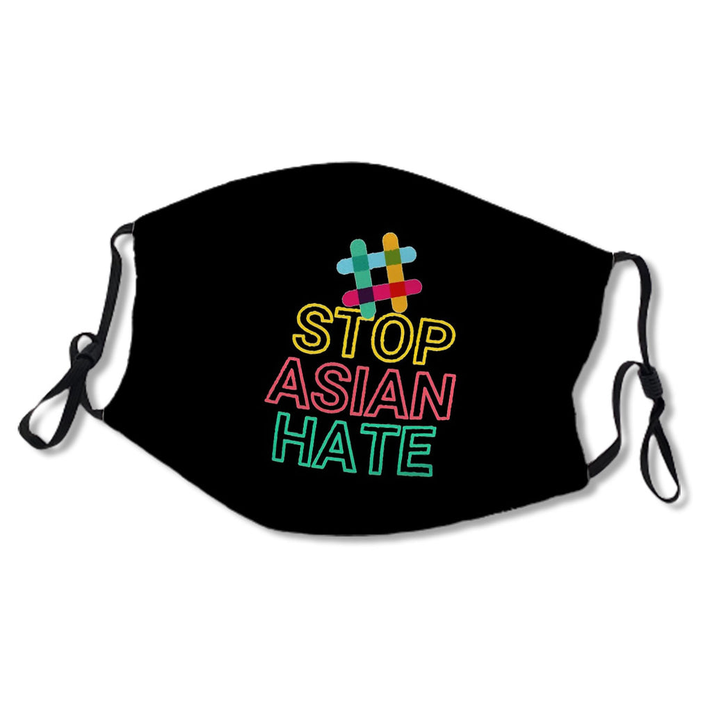 Anti Hate Asian People Essential Black No.LVTFBS