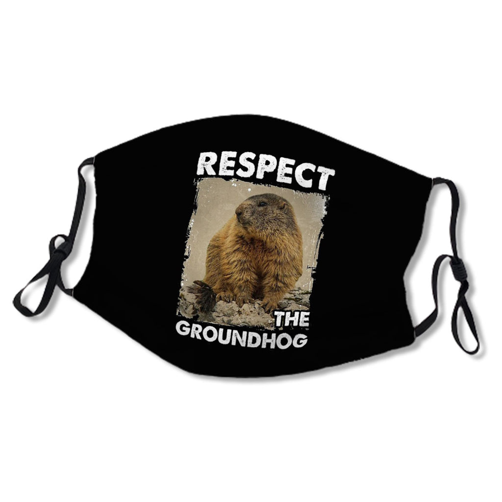 respect the groundhog - groundhog day 2021 funny gift groundhog lover No.LZWXMW