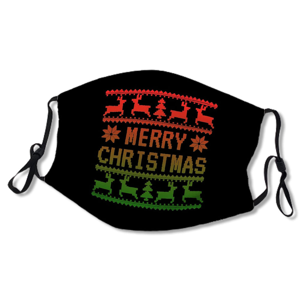 Christmas Santa Claus Pattern Mask No.M4BDO5