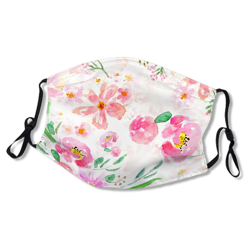 pink flowers pattern 1 No.M5I79C
