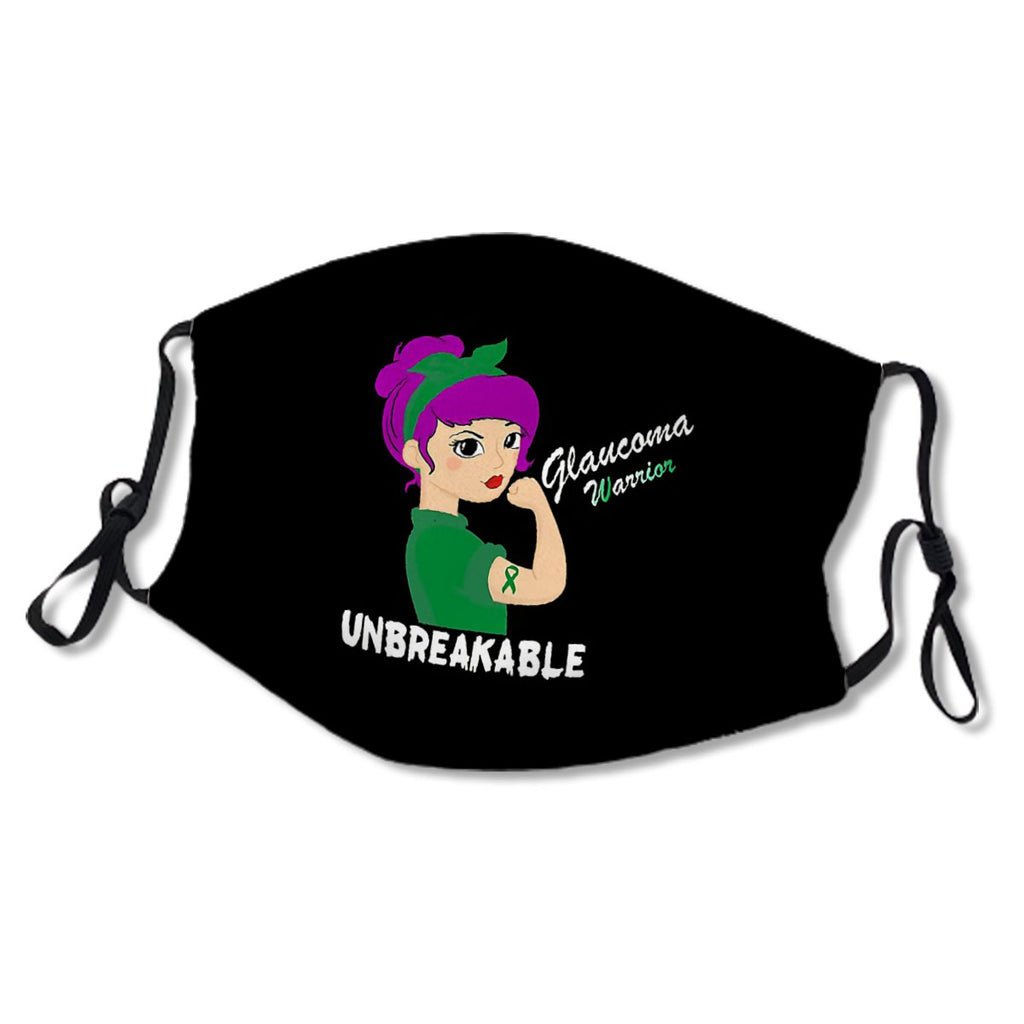 Glaucoma Warrior Unbreakable Women / Glaucoma Awareness Gifts No.MBATJ5