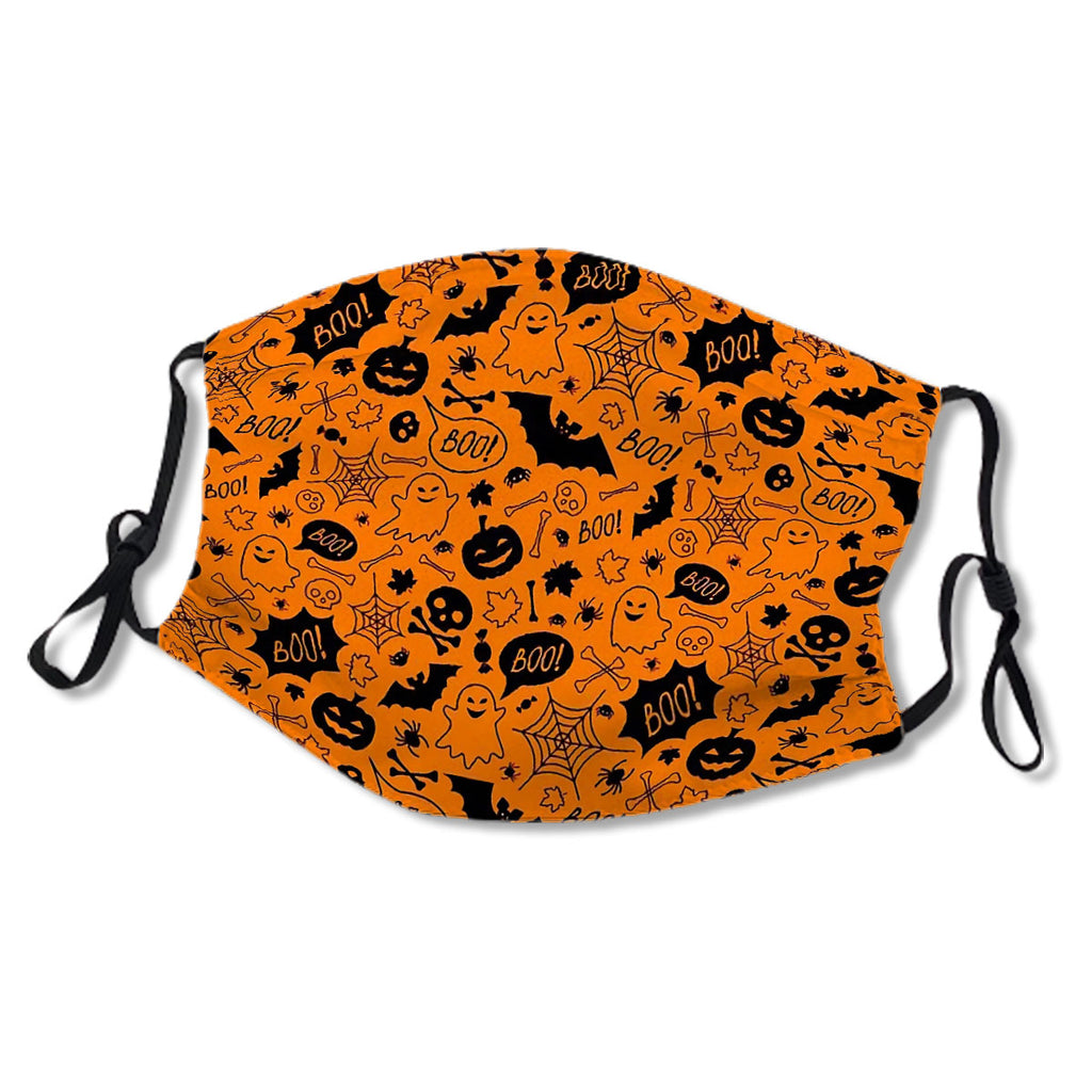 Halloween Mask pumpkins, skulls, bats, ghosts Mask No.MEF7LJ