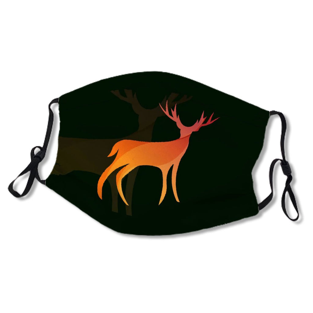 Golden Ratio Deer Logo With Gradient Color No.MIV5MR