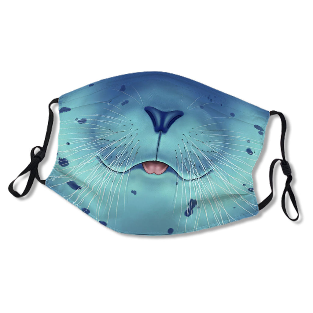 Dust Resistance 5-Layer Filter Blue Harbor Seal Face NO MNK733