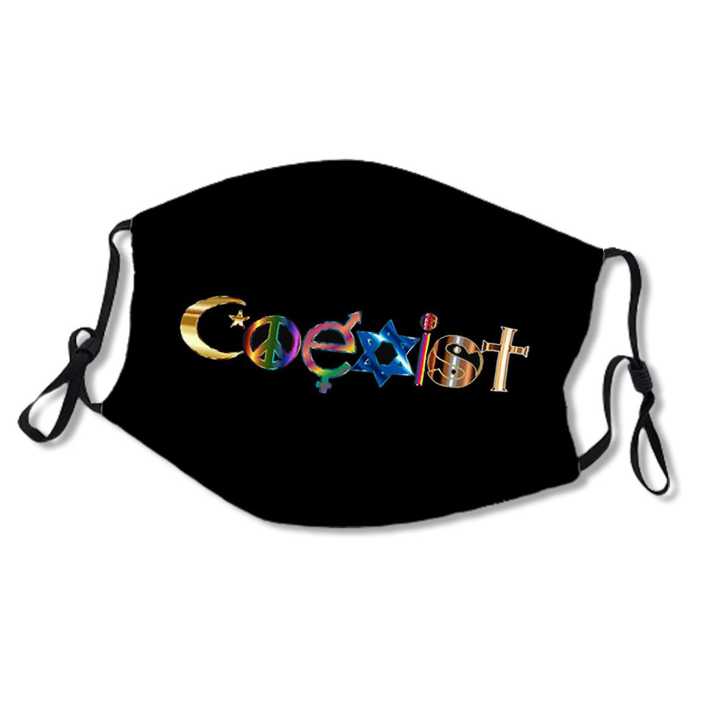 Coexist Colorfully Kids/Adult Mask No.MW65T4