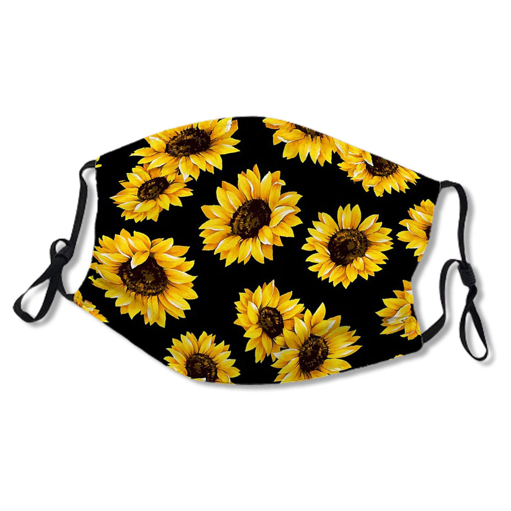 Sun flowers floral pattern - yellow flower No.N2FOZ9