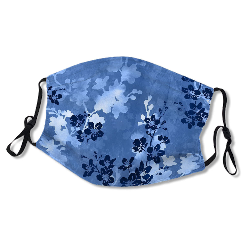 Sakura blossom in blue No.NC2E49