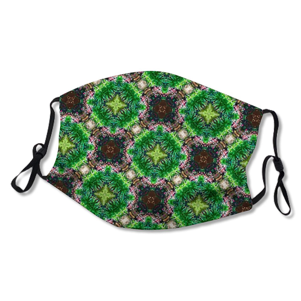 Garden Bed Kaleidoscope Photo  Mask NO.NLH73X