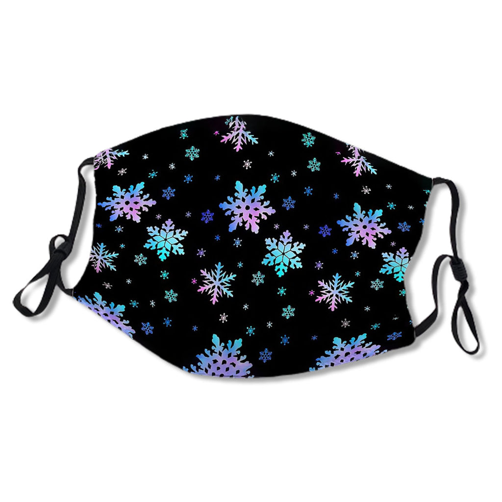 Neon Colorful Snowflakes No.NLXVEW