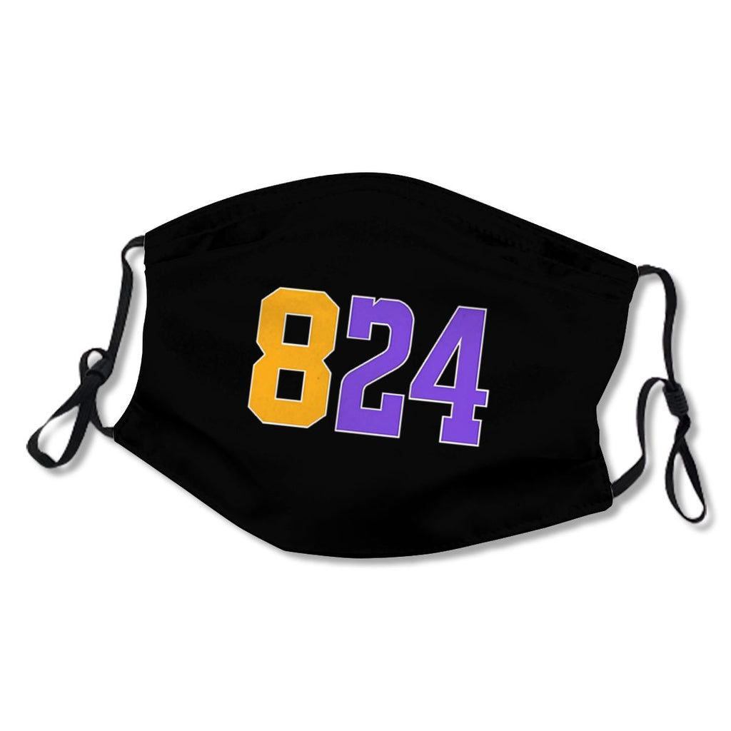 Bryant Black Mamba Retired 824 Small Digital Art Print Tee Shirt tShirt Hoodie iPhone case NO.NR3X9T