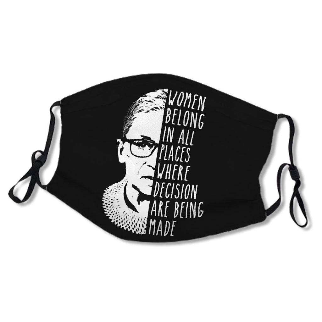 Ruth Bader Ginsburg RBG Women Belong In All Places No.O2JQMY