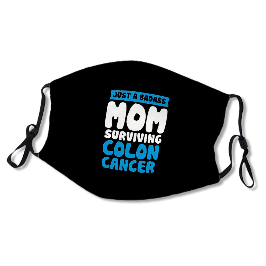 Badass Mom Surviving Colon Cancer Quote Funny Gift No.OG79LS