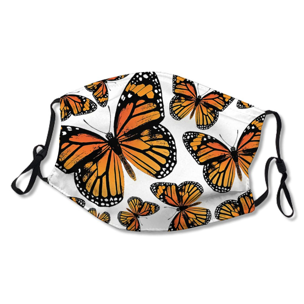 Monarch Butterflies | Monarch Butterfly | Vintage Butterflies | Butterfly Patterns |  Mask NO.OHX6CS