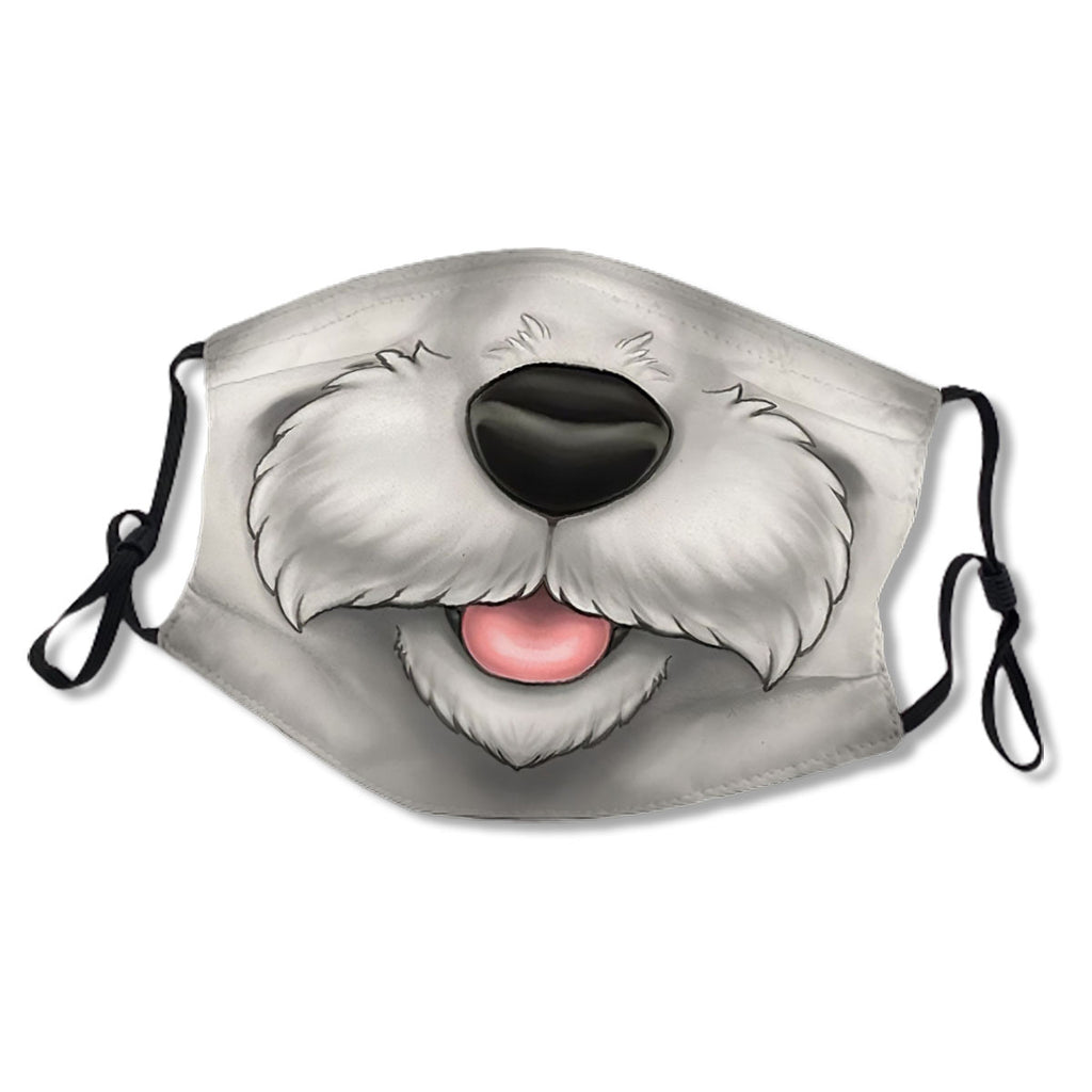 Dust Resistance 5-Layer Filter Sheepdog Face NO OLHLMQ