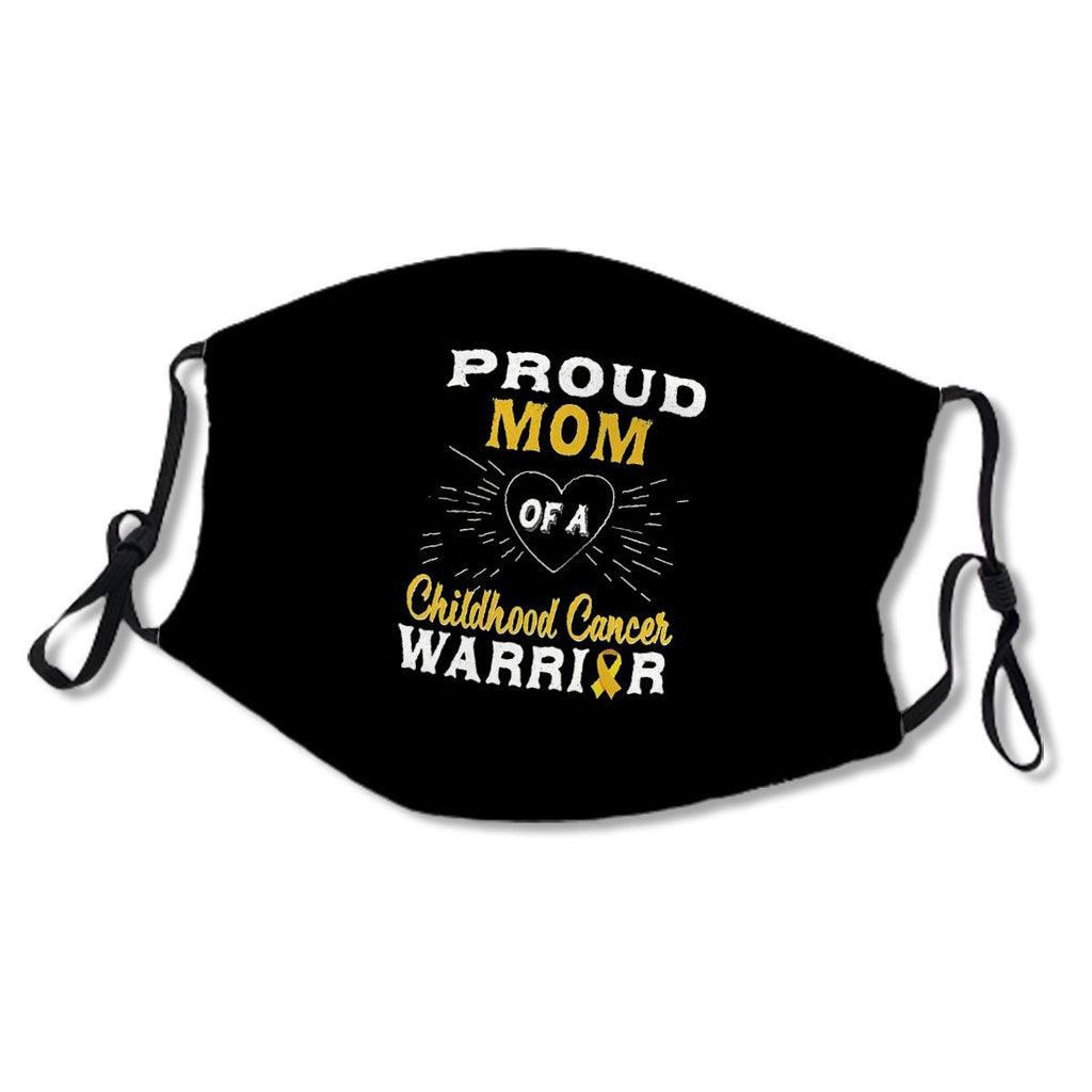 Proud Mom Of A Childhood Cancer Warrior Awareness No.OW89Z4