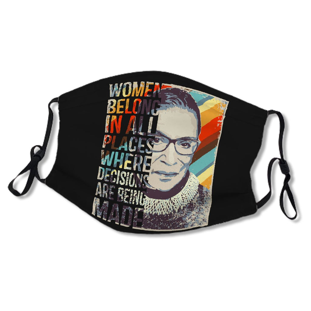 Ruth Bader Ginsburg RBG Women Belong In All Places No.OY9M5C