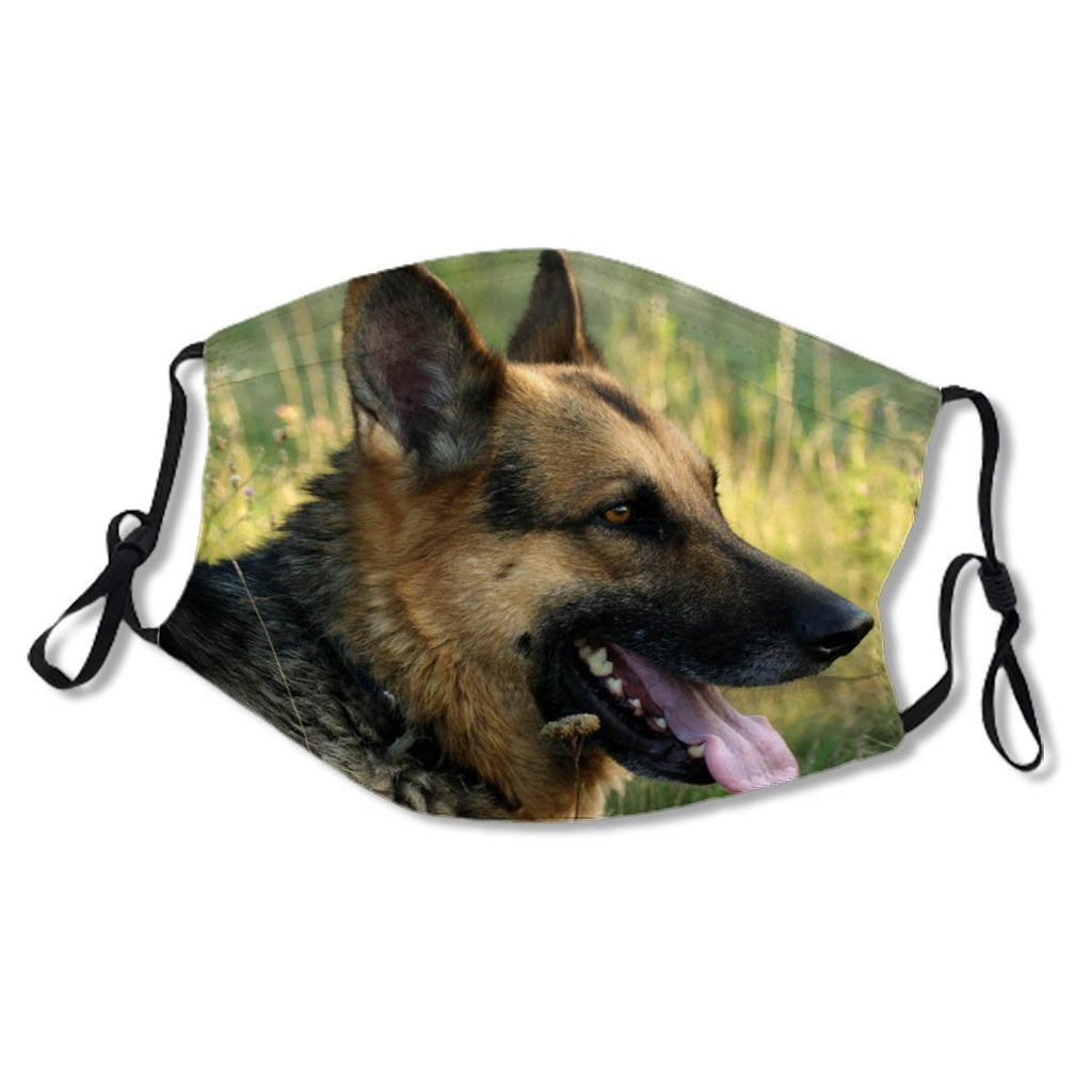 Happy Birthday German Shepherd Puppy Dog Card No. POFGTV