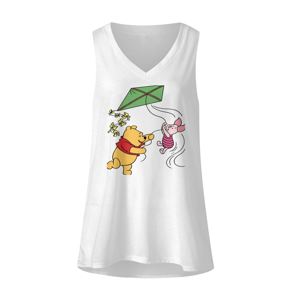 Womens Fashion Loose Tank V Neck No.PRN9EQ