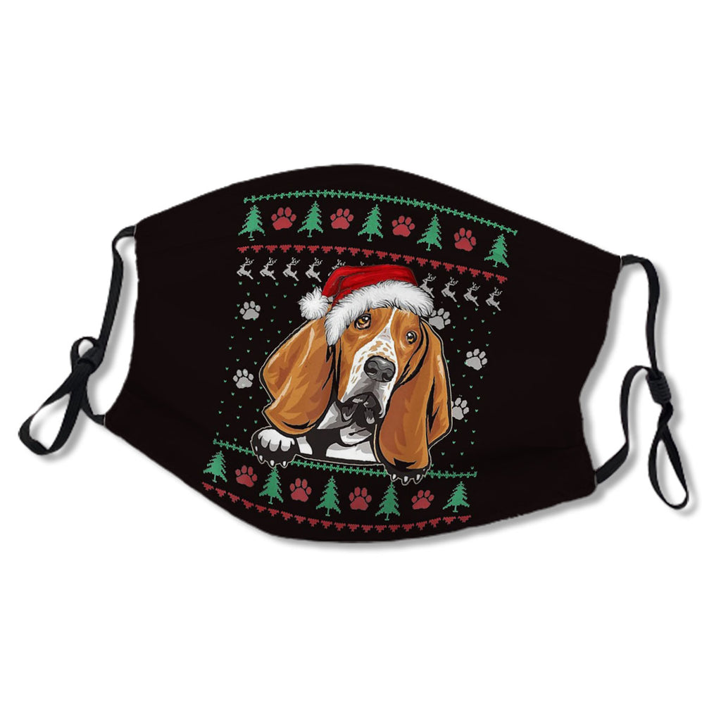 Basset Hound Christmas Ugly Sweater Dog Lover Xmas No.PY4E9T