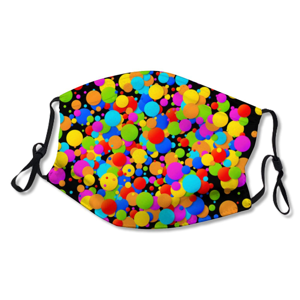 colorful bright circle confetti round NO.PYHNT2