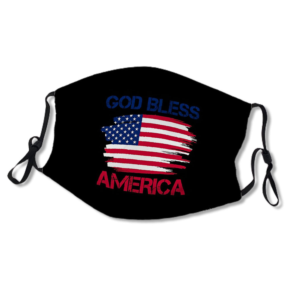 God bless America - A cool gift for a patriot who wants to show his love for the stars and stripes American flag on July 4th! No.Q97XFU