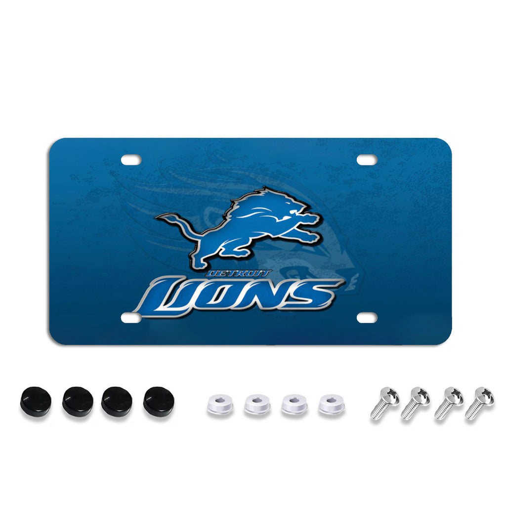 License Plate Covers, Unbreakable Tag Cover to Protect Your Car Front and Rear Plates, Fits All Standard US Plates, Screws Included No.Q9H4CD