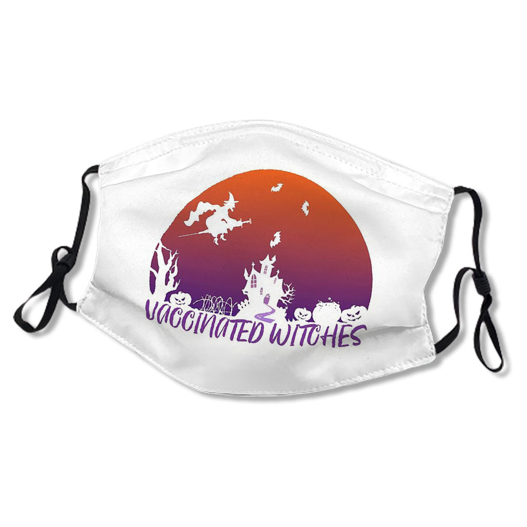 Vaccinated Witches - Fully Vaccinated Witch-Funny I Am Vaccinated Mask No.R4Zu87