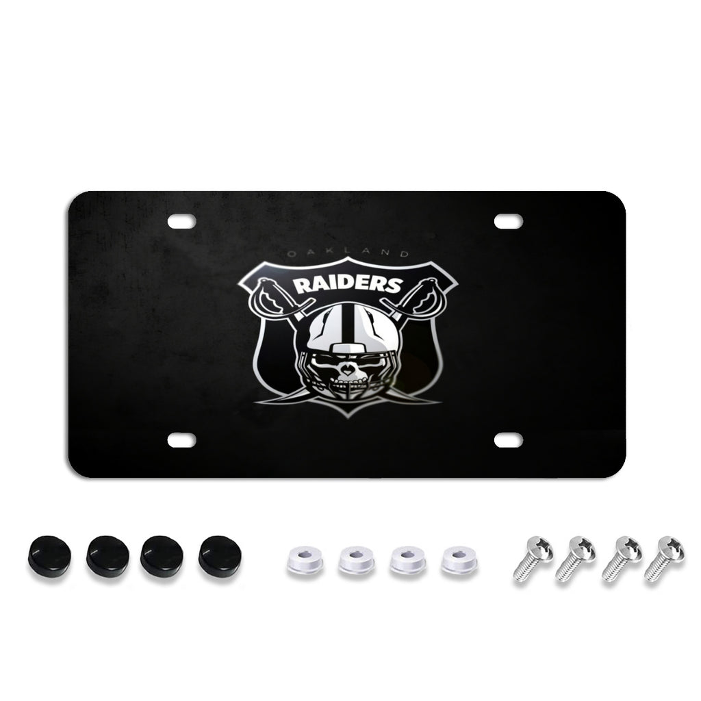 License Plate Covers, Unbreakable Tag Cover to Protect Your Car Front and Rear Plates, Fits All Standard US Plates, Screws Included No.RBDW7D