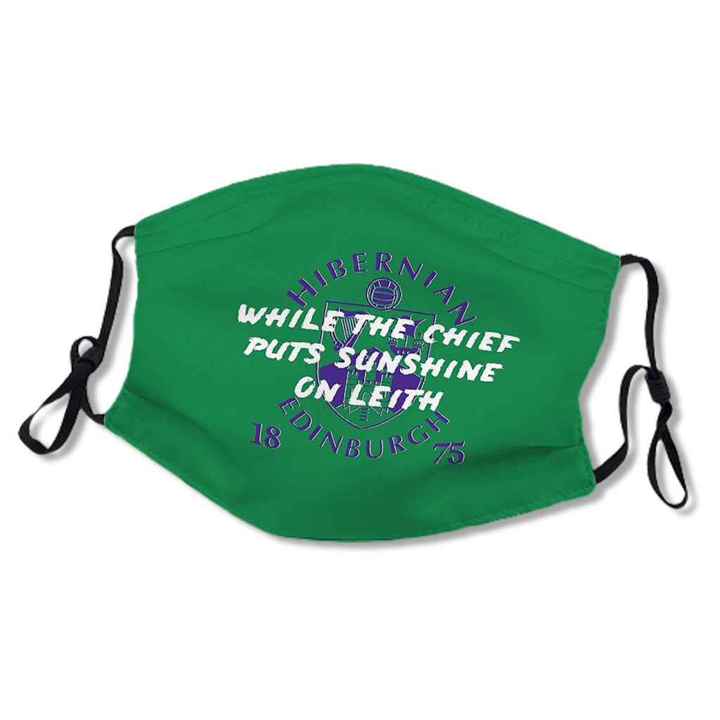 Hibs - The Chief - Purple Crest Print. No.REYBKW