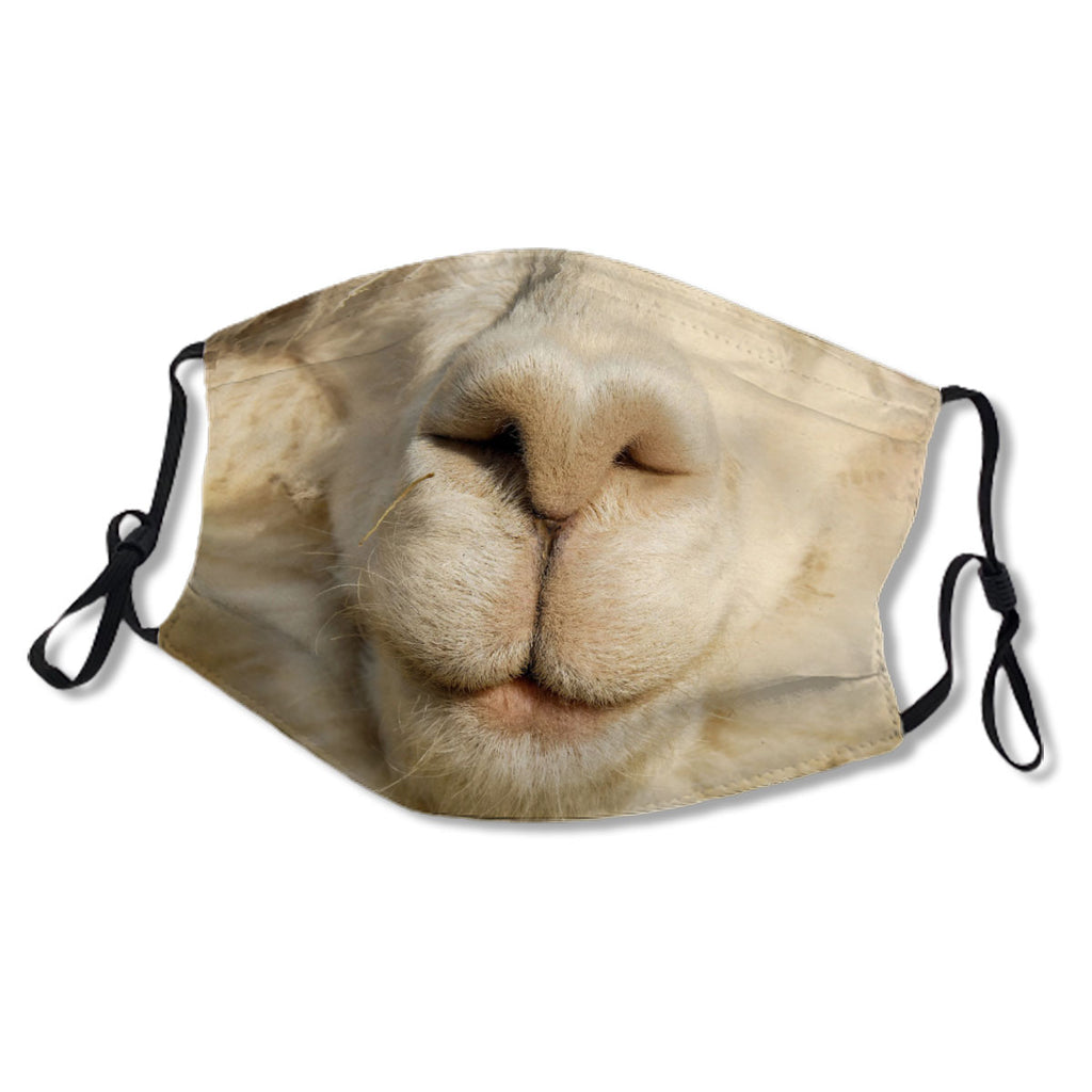 Funny Cute Alpaca Animal Snout No.RG29U4
