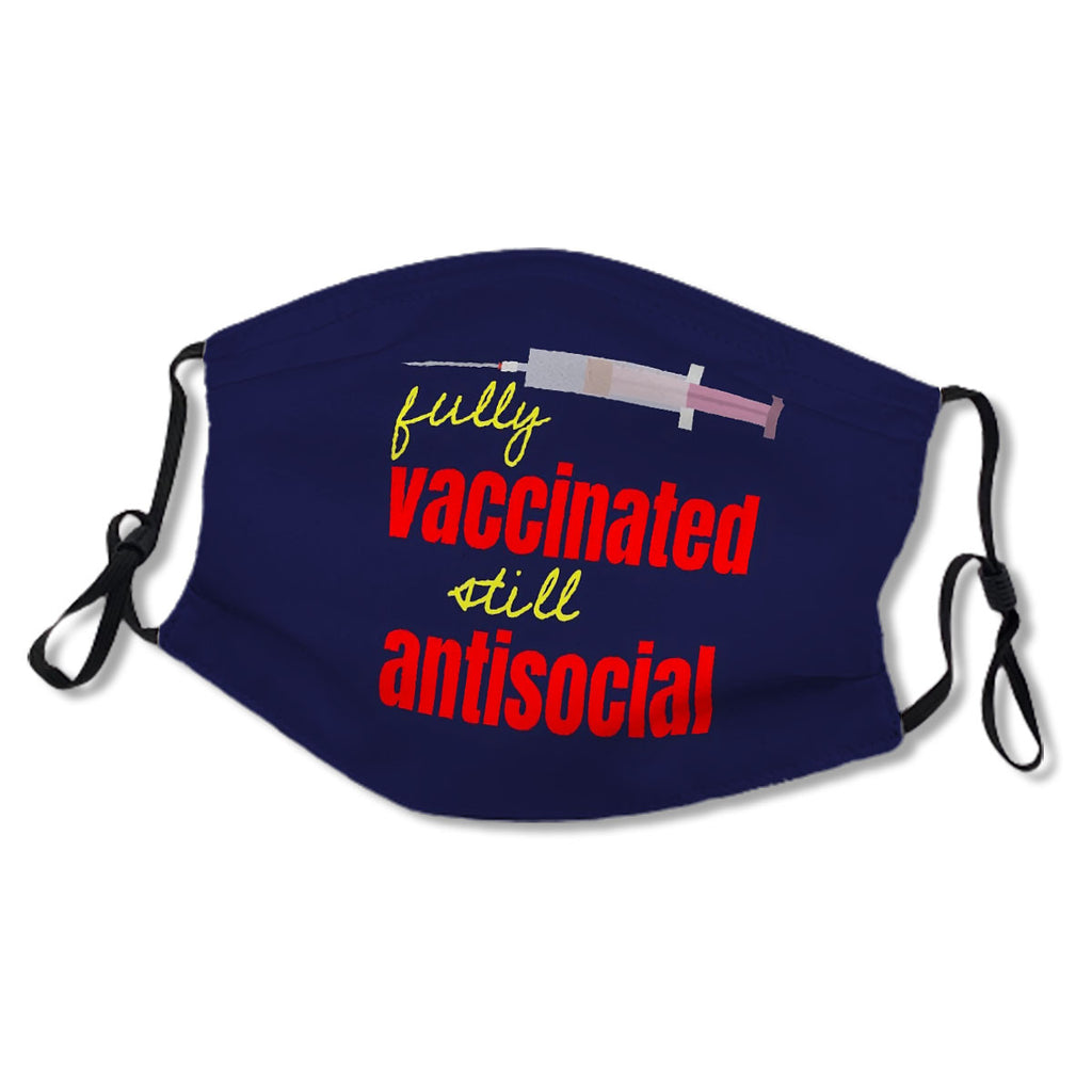 Fully Vaccinated Still Antisocial syringe 2 No.RJM5AW