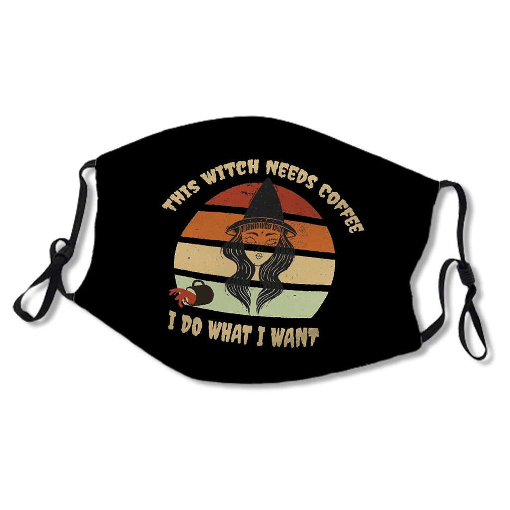 This Witch Needs Coffee Before Any Hocus Pocus Gifts For Sister Mask No.Rtapm9