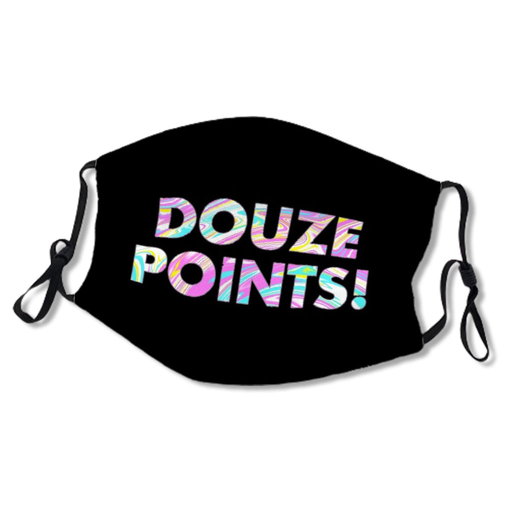 DOUZE POINTS In Paint Marble Kids/Adult Mask No.S9QDWZ
