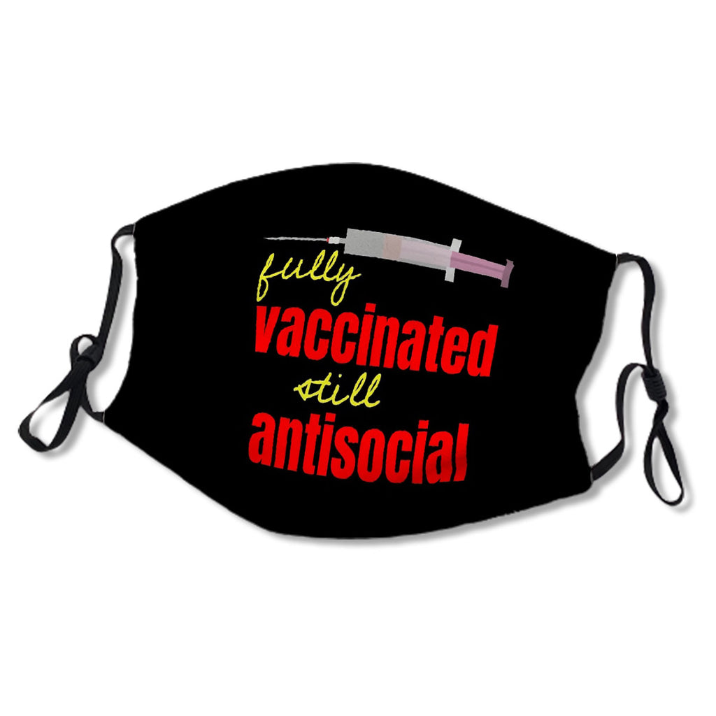 Fully Vaccinated Still Antisocial syringe Black 2 No.SDXYSC