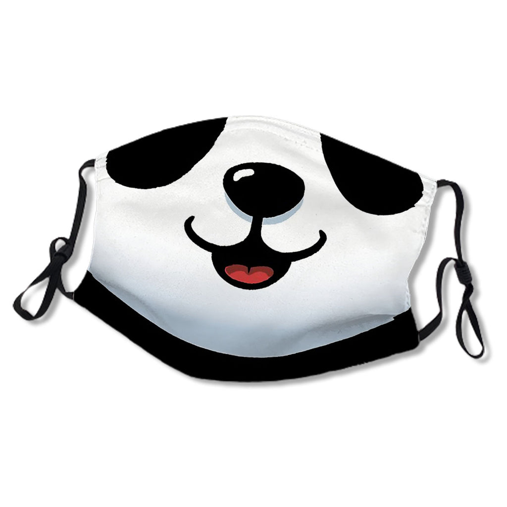 Pandamic mask - Furry Face mask - Funny Panda Mask No.SK9NL3