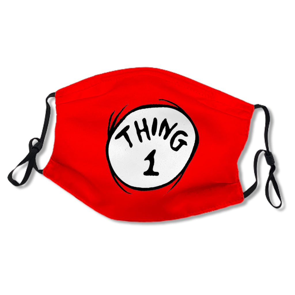 Dr. Seuss Thing 1 Emblem RED No.T4M53K